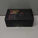 Red Light Therapy for Shoulder with Heat & Massage, 6 Modes 5000mAh Cord-Free Controller Infrared Light with 216 Beads 660nm & 850nm Portable Heated Shoulder Pad, Last 110-240mins