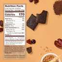 Natures Bakery Double Chocolate Brownie Bars, Whole Grains, Dates, and Cocoa, Plant Based, Dairy-Free, Snack Bar, 6 Count (Pack of 6) (EXP 01/29/27)