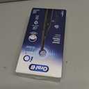 Oral-B Rechargeable Electric Toothbrush, iO2 Starter Kit, 3 Cleaning Modes, Automatic Pressure Sensor to Protect Gums, 2 Brush Heads, Night Black