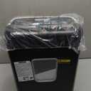 Bonsaii Paper Shredder for Home Use, 3.4 Gal Wastebasket, 6 Sheet Crosscut Paper Credit Cards, Staples, and Clips Shredder for Home Office Use, Portable Handle Design (C237-B New Version)