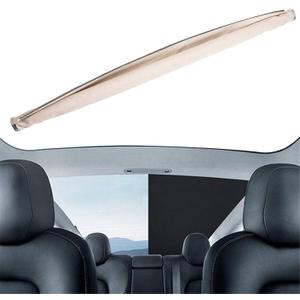 Curtain Sunroof Sunshade Shade Cover Sunroof Sunshade Roller Shutter with 2 Clips W/Clip Replacement for Q5 Beige Black Gray