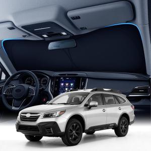 Zanch Custom Windshield Sun Shade for Subaru Outback 2020-2026, 7-Layer UV & Heat Block, 3D Laser Scanned, Interior Protection, Keep Car Cooler, Foldable SUV Accessories