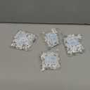 Cable Clips, 400 Pcs, 4mm 6mm 8mm 10mm, Wire Wall Clips with Steel Nails, Ethernet Cable Clips, Cable Tacks Coax Cable Clips, RG6 RG59 CAT6 RJ45 Cable Cord Clips, White