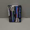 Cawiew 4 Pack Light up Sword Saber with FX Sound (On-Off Control) and Full Retractable Handle, 4 Colors LED Glow in The Dark Toy for Kids Adult