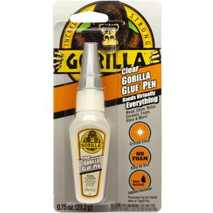Gorilla Clear Glue Pen, 0.75 Ounce, (Pack of 1)