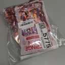 2 Pack Rose Gold Party Streamers Tinsel Curtain Party Backdrop Foil Fringe Curtain with 2 Pack Garlands for Bachelorette Birthday Decorations