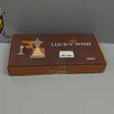 15'' Walnut Chess Set with Storage Board for Adults & Children, 2 Players