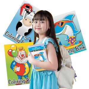 72-pack of Kid's Coloring Books ~ Great Party Favors! Assorted Designs