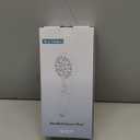 Handheld Shower Head with On Off Switch 8-Mode High Pressure Showerhead with 79 Inches Extra-long Stainless Steel Hose and Bracket PLUS Extra Low-Reach Adhesive Wall Mount for Kids,Silver