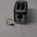 Toastmaster 2-Slice Cool Touch Toaster, black with stainless accent