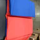 KinderMat, 1.5 Inch Thick, 4-Section Rest Mat, Red/Blue, Great for School, Daycare, Travel, and Home, 100% Made in the USA