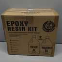 Epoxy Resin 2 Gallon Kit, High-Performance Table Top Epoxy Resin, Self-Leveling, Minimal Bubbles, Clear, Glossy, UV Resistant, Perfect for Table Tops, Crafts. DIY & Pro Number 1 Choice