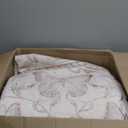 Lahome Boho Animal Washable Rugs for Living Room 8x10, Beige Soft Rugs for Bedroom, Botanical Large Boho Non Slip Dining Room Carpet for Under Table Office Kids Playroom (8x10ft,Beige)