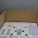 Butterfly Chandelier, Crystal Flush Mount Ceiling Light, Elegant Drop Ceiling Lighting, Dimmable Girl Decor Lighting for Dining Room Nursery (31.4")