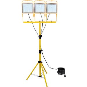 24000 Lumens LED Portable Work Light with Tripod Stand(1500W Equivalent)