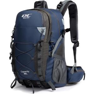 Diamond Candy Waterproof Hiking Backpack for Men and Women, Lightweight Day Pack for Travel Camping (Royalblue)