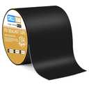 CircleRoad Butyl Sealant Waterproof Tape, RV Roof Tape Black, 6 Inch X 50 Feet RV Repair Sealant Tape, Stop Camper Roof Leaks, UV-Resistant, Weatherproof and Reliable (6In-50FT Black)