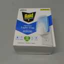 Raid Essentials Flying Insect Light Trap Starter Kit, 1 Plug-In Device + 1 Cartridge, Featuring Light Powered Attraction