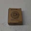 BESKAR USB Clip on Fan, Portable Small Fan with Cord Powered, 3 Speeds Strong Airflow, with Sturdy Clamp, Quiet Personal Desk Fan (Black)