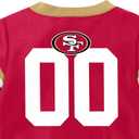 Gerber NFL unisex-baby Nfl Team Jersey Onesie Bodysuit (Red)