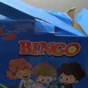 Yuanhe Jumbo Bingo Game Set - 11" Metal Round Cage, 75 Colored Balls, 100 Bingo Cards, 500 Mixed Chips and Master Board for Large Groups, Parties
