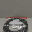 G-PLUG 20FT RG6 Coaxial Cable Connectors Set - High-Speed Internet, Broadband and Digital TV Aerial, Satellite Sky Cable Extension- Weather-Sealed Double Rubber O-Ring and Compression Connectors Black