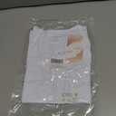 Women's Sleeveless Crew Neck Bodysuit Top Sexy Slim Summer Stretch Tank Top (White, XS)