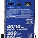 Associated Equipment US20 6/12 Volt Value Battery Charger Blue 24 Inch