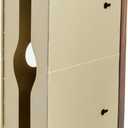 MyGift Gold Paper Towel Holder - Wall Mounted Paper Towel Dispenser & Bathroom Napkin Holder