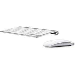 Apple Wireless Keyboard with Apple Magic Bluetooth Mouse