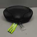 Noseless Bike Seat Cushion for Men & Women - Extra Padding & Comfort Wide Bicycle Seat, Oversized Comfortable Saddle for Peloton Bikes, Exercise Bikes, Electric Bikes, Cruiser Bikes (Black)