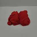 Trlyc 2 Pack 6FT Spandex Table Cloth - 72 x 30 Inch Rectangular Stretch Tablecloth, Wrinkle Resistant Scretch Table Cover for Wedding, Party, Banquet, Picnic, Outdoor Decoration (2Pcs,Red)