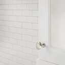 Amerock | Cabinet Knob | Satin Nickel | 1-1/4 inch (32 mm) Diameter | Edona | Drawer Knob | Cabinet Hardware (Pack of 10)