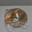 Acacia Wood Lazy Susan Wood Turntable Tray Cabinet Organizer, 12"