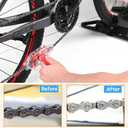 Bike Chain Cleaner Tool Kit Transparent Bicycle Chain Cleaning Machine with Built-in Brushes, Quick Deep Clean Chain Washer for Mountain & Road Bikes