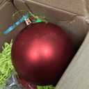 Obralitic Whimsical Table Top Small Christmas Tree, 2 FT Bendable Lime Green Christmas Tree with Lights and Red Ball, Curved Shape Artificial Tabletop Tree for Home Office Holiday Party Decoration