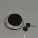 RAYANA Gas Fuel Tank Cap Cover Lock Key Compatible For Kawasaki Ninja ZX6R ZX7R ZX9R ZX11 Ninja 250R 500R EX250 EX400 EX500