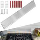 11NBBKGDDS Universal Front Control Freestanding Range Stainless Backguard with 29.75" W4.75" T0.25" D Compatible with all brands of 30" Backsplash & Stove,Include Frigidaire Whirlp