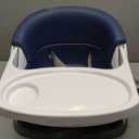 Ingenuity Baby Base 2-in-1 Booster Feeding and Floor Seat with Self-Storing Tray - Night Sky