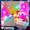 2 x Asooll Light Up Headband Glow Bow Knot Hair Accessories Star Headpiece for Women