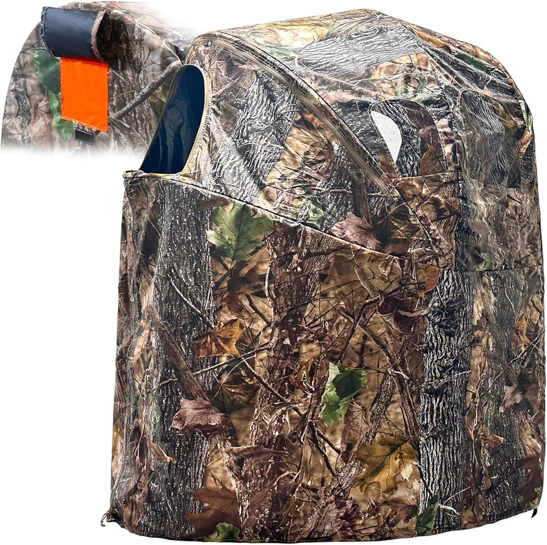 Hunting Blind 3-Panel Ground Blind with Carrying Bag Portable Hunting Ground Blinds for Deer Waterfowl Turkey Hunting