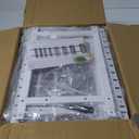 Moforoco White Over The Door Pantry Organizer, Pantry Organization and Storage, Metal Hanging Spice Rack Shelves Door, Seasoning Shelves, Laundry Room Organization, House and Kitchen Essentials (8-Tier)