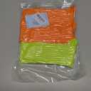 Women's Neon Scrunch Crew Socks 80s 90s Retro 3-Pack Cotton Stacked Boot Calf Cozy Ribbed Slouchy Socks Size 5-10 (2-neon Orange/1-neon Green)