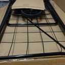 VEVOR Folding Shopping Cart, Jumbo Grocery Utility Cart with Double Baskets, 360 Swivel Wheels, 110 LBS Large Capacity Heavy Duty for Laundry, Shopping, Grocery, Luggage, Black