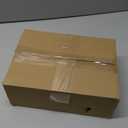 Clear Tea Bag Organizer, Dresser Organizers Drawer Organzier Storage Container with Removable Dividers, Plastic Storage Bin with Lid, Organizer for Scarves Ties Bras (Medium-8 Grids)