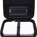 LTGEM Case Compatible with Liene M100 4x6 Photo Printer/HPRT CP4100 4x6 Photo Printer and Photo Paper, Black(Case Only)