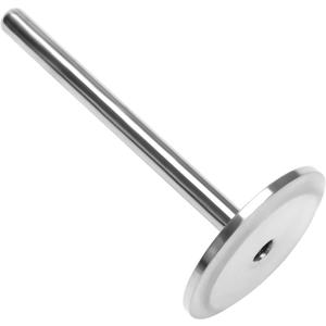 DERNORD 1.5 inch Tri Clamp Thermowell SS304 for Beer Fermenter Homebrew Solar Heater Boiler, 100mm Length