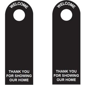 Lock Box Door Guard - Standard Length - 2-Pack - (Black)
