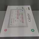 Digital Calendar, 15.6 Inch Wall Planner Electronic Calendar & Chore Chart, Smart Touchscreen Interactive Display for Family Schedules, Great for Organizing Your Routines, Wall & Desk Mountable (White)