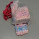 Disposable Rabbit Diapers,Small Pee Pads,with Rabbit Suspenders for Diapers Female,Squirrel Diapers,for Bunny Guinea Pig Kitten Hedgehog Sindoor and Outdoor Activities.(10PCS) (Pink Plaid, S)